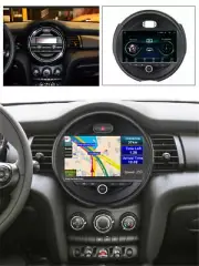 9" Android 14 Radio Stereo GPS Nav 4+32G For 2014-21 Mini Cooper F55 F56 Carplay