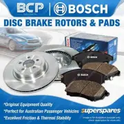 Front BCP Disc Rotors + Bosch Brake Pads for Mazda 6 GG 2.3L 122kW 2005-2008 (for: Mazda)