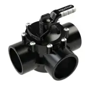 Aquastar FlowStar 3-Way Valve With Rubber Handle - 2 Inch x 2.5 Inch | AV3W20C