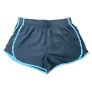 NWT Member's Mark Womens' Active Running Short Blue Cove/Blue Hills XL