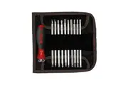 Wiha System 6 Softfinish Interchangeable Screwdriver Set, 12 Piece (Multi Colour) (One Size)