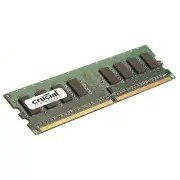Crucial 1GB DDR2 800MHz PC2-6400 240 pin CL6 1.8V Non ECC Desktop Memory RAM 800