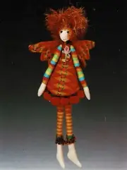Cloth Art Doll Pattern "Pixie Dust" By Julie McCullough
