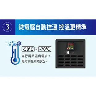 SANLUX 台灣三洋 170L -70度 上掀式超低溫冷凍櫃 TFS-170DD(領卷96折)