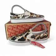 Vans Classic Slip-On 'Cow Print' Skate Shoes VN0A7Q5DMUL Women's 7