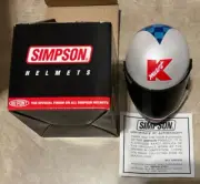 Simpson Helmets Jeremy Mayfield Mini Helmet Limited Edition NEW in Box w/ COA