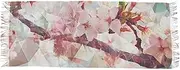 [AIXIWAWA] Women's Pashminas Scarf Art Florals Print, Shawls Wrap Lightwight with Tassel for Evening Dress Dinner Party, Multicolor