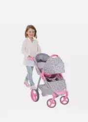 2-In-1 Doll Stroller and Carrier Travel System NEW IN BOX
