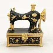 Mini Sewing Machines Trinket Box with Gift Box