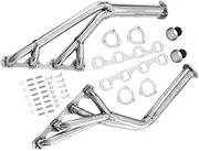 liwei store 201 Stainless Steel Exhaust Manifold Compatible With Ford Compatible With Mercury Compatible With Mustang Compatible With Cougar 260, 289, 302