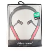 MS-T25 Neckband Wireless Bluetooth Sport Headset RED