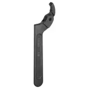 Adjustable C Hook Spanner Wrench, 3/4" to 2" Pin Spanner, 1/8" Round Head