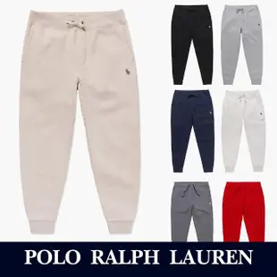 【RALPH LAUREN】RL POLO 經典刺繡小馬刷毛棉長褲 休閒褲-多色組合(平輸品)