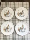Beatrix Potter Scalloped Peter Rabbit Easter Dinner Plates