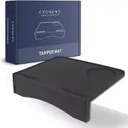 KYONANO Espresso Tamping Mat | Coffee Tamper 7.48 x 5.91 x 1.77 inches, Black