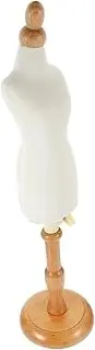 Kisangel Doll Dress Support Mannequin Model for Clothing Design Decorative Display Stand for Outfits Miniature Tailoring Mannequin for Sewing Projects