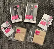 Mediven Men Classic 30-40 mmHg Compression Socks Calf Closed Toe Tan Sz III 2 Pr