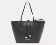 Tony Bianco Kimberly Basic Tote Bag - Black 2 In 1 - Brand New - Authentic