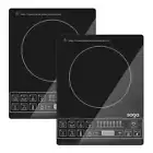 NNEAGS 2X Cooktop Electric Smart Induction Cook Top Portable Kitchen Cooker Cook