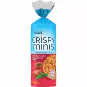 1x Quaker Crispy Minis Rice Cakes Savoury Tomato & Basil 173g EACH Canada FRESH!