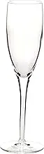 Luigi Bormioli Michelangelo Masterpiece Flute 200ml, Durable Champagne stemglasses, Lead Free Crystal Sparkling Wine Glass (Colour: Clear), Quantity: 1 Set, 4 Pieces