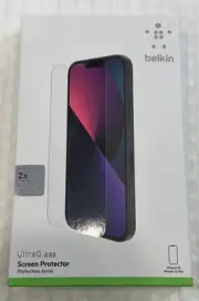 Belkin UltraGlass Screen Protector for iPhone 13/13 Pro~New In Box~$40