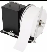 Automatic Label Rewinder Machine, Supports Any Size by Baffle. with 2 Way Windi