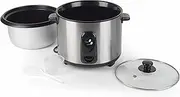 [PROGRESS] EK4554P Electric Rice Cooker - Rice Steamer with Non-Stick Rice Bowl, Tempered Glass Lid, 1.8L/10 Cup, Includes Spatula & Measuring Cup, Keep Warm Function, Quick & Easy Cooking, 700W