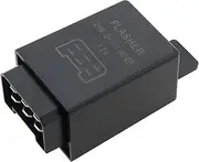 1pc 12V 21W 6 Pin Electronic Indicator Relay 75605146 Flasher Replacement Parts for Tractors Trailers The Towing Vehicle 0335200160