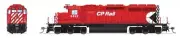 Broadway Limited HO 7636 EMD SD40, CP 5512, PacMan Scheme, Paragon4 Sound/DC/DCC