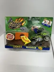 Mxs Motocross Toy Mike Jones Vintage Sealed Kawasaki Kx Moto Road Champs
