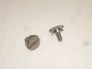 WORKMAN KN5X 5mm METAL REPLACEMENT RADIO SIDE SCREW KNOBS 2PC SET