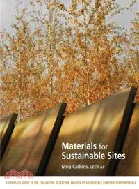 在飛比找三民網路書店優惠-Materials for Sustainable Site