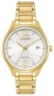Citizen Watch Company Women's Eco-Drive Quartz Gold Stainless Steel Dress NIB