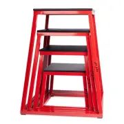 JFIT Plyometric Boxes - Made in Taiwan NO Assembly Required Single - Height B...