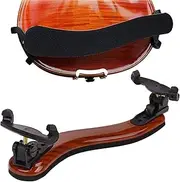 Violin Shoulder Rest 4/4 Full Size, Violin Shoulder Rest, Adjustable & Collapsible Wooden for Students and Professionals