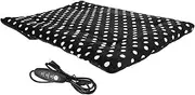 FUTUREORYY Self Warming Pet Heating Pad with Temperature Control for Dogs Cats Pets Heated Blanket for Travel Comfortable Thermal Mat