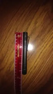 MICRO LED FLASHLIGHT POCKET PEN LIGHT & CLIP