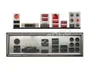 I/O IO Shield For MSI X470 GAMING PRO PLUS MAX Motherboard Backplate Bracket