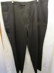NWT MENS MADISON MODERN FIT BLACK TUX DRESS PANTS SIZE 44X32