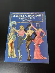 Marilyn Monroe Paper Doll Book by Tom Tierney New Old Stock Uncut VTG 1979