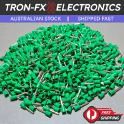 1000Pcs E1510 16AWG 1.5mm² GREEN Insulated Ferrule Bootlace Terminal Crimp