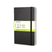 Moleskine Classic Hard Cover Pocket Notebook Plain (Black)