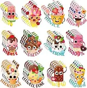 Jetec 300 Pcs Scratch and Sniff Sticker for Kids Smelly Scented Motivational Reward Stickers Teacher Incentive Positive Decals for Student Classroom Chart School Supplies