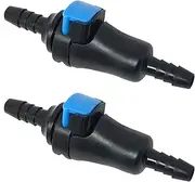 Mazama Designs Quick Connect 2 Pack for Popular Hydration Bladders Reservoirs and Backpacks, Inner Dimension Tubing