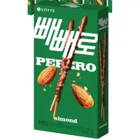 在飛比找蝦皮購物優惠-LOTTE樂天 PEPERO 杏仁巧克力棒 韓國版本🇰🇷 巧