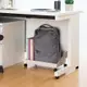 【日本天馬】FitsWORK 桌下型滑輪移動式辦公包包置物盒