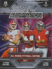 2021 Wild Card Alumination Football Hobby Box