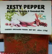 Zesty Pepper Dip Mix (2 mixes) makes dips, spreads, cheeseballs salad dressings