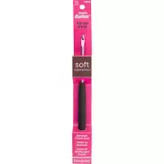 Silvalume Soft Handle Aluminum Crochet Hook 5.5-Size G6/4mm (Pack of 6)